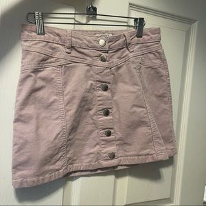 Forever 21 Light Purple/Pink Mini Skirt